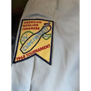 Vintage 1968 TRICOR Bowling Work Shirt – ABC Cincinnati Tournament
